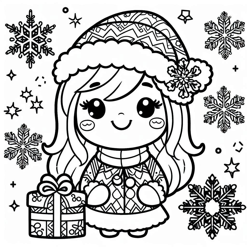 desenho de natal para colorir 84