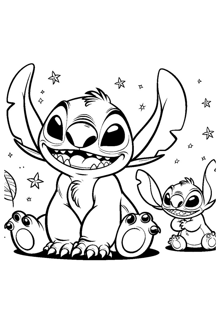 desenhos do stitch para colorear 18