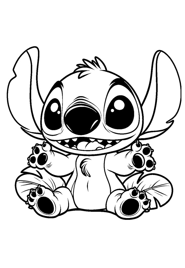 desenhos do stitch para colorear 19