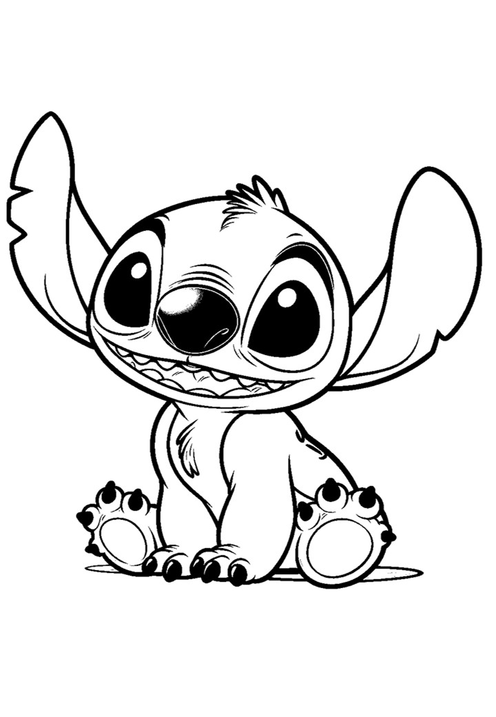 desenhos do stitch para colorear 24