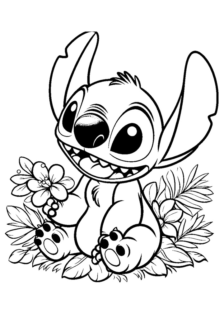 desenhos do stitch para colorear 26
