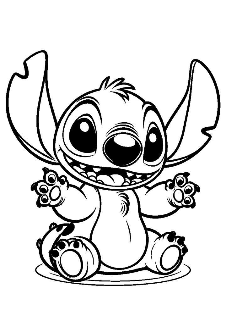 desenhos do stitch para colorear 28