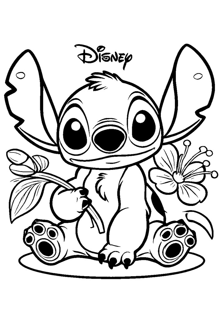 desenhos do stitch para colorear 43