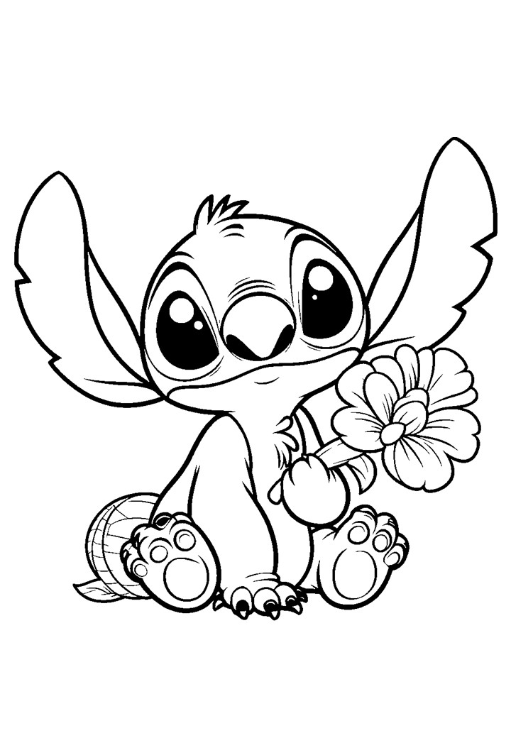 desenhos do stitch para colorear 44