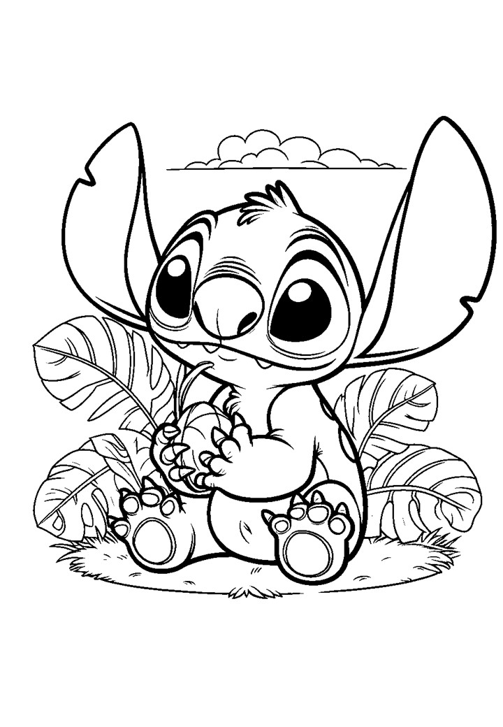 desenhos do stitch para colorear 47