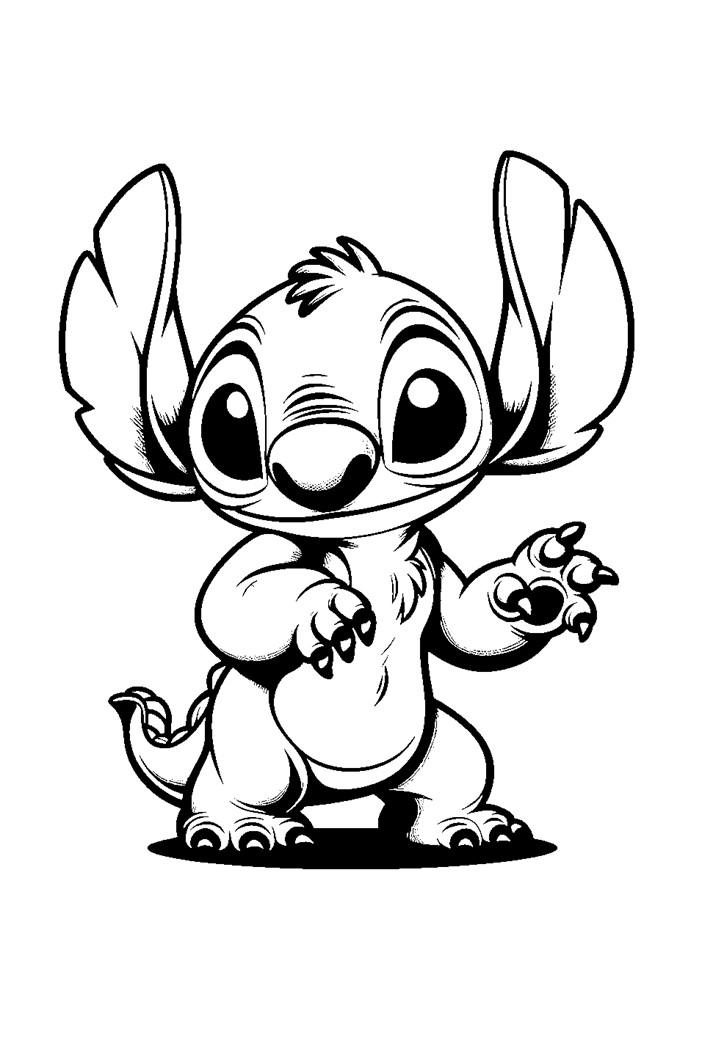 desenhos do stitch para colorear 48