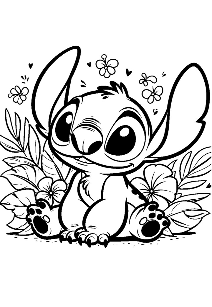 desenhos do stitch para colorear 6 desenhos do stitch para colorear 6
