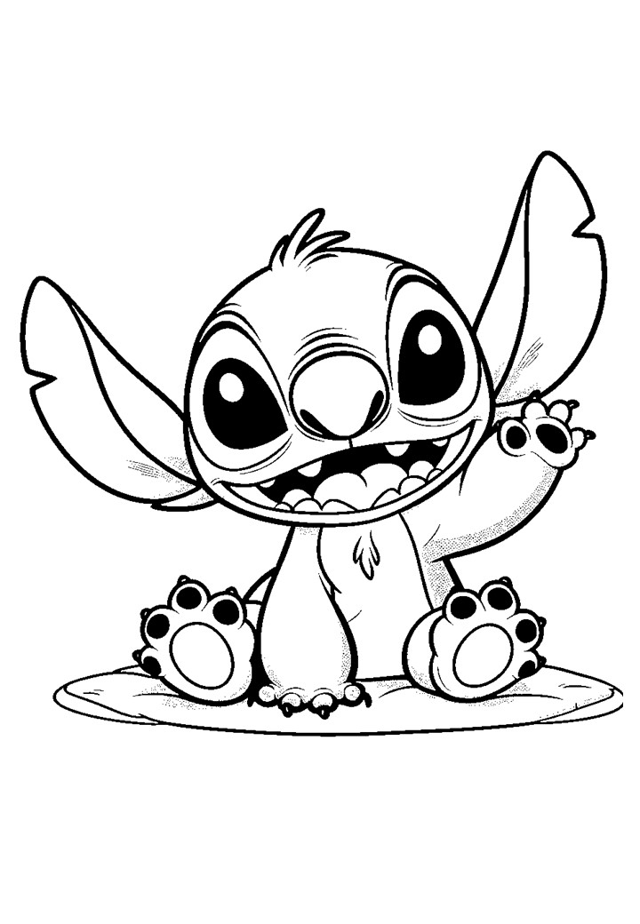 desenhos do stitch para colorear 7 desenhos do stitch para colorear 7