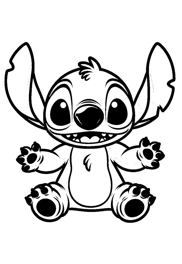 desenhos do stitch para colorear 8