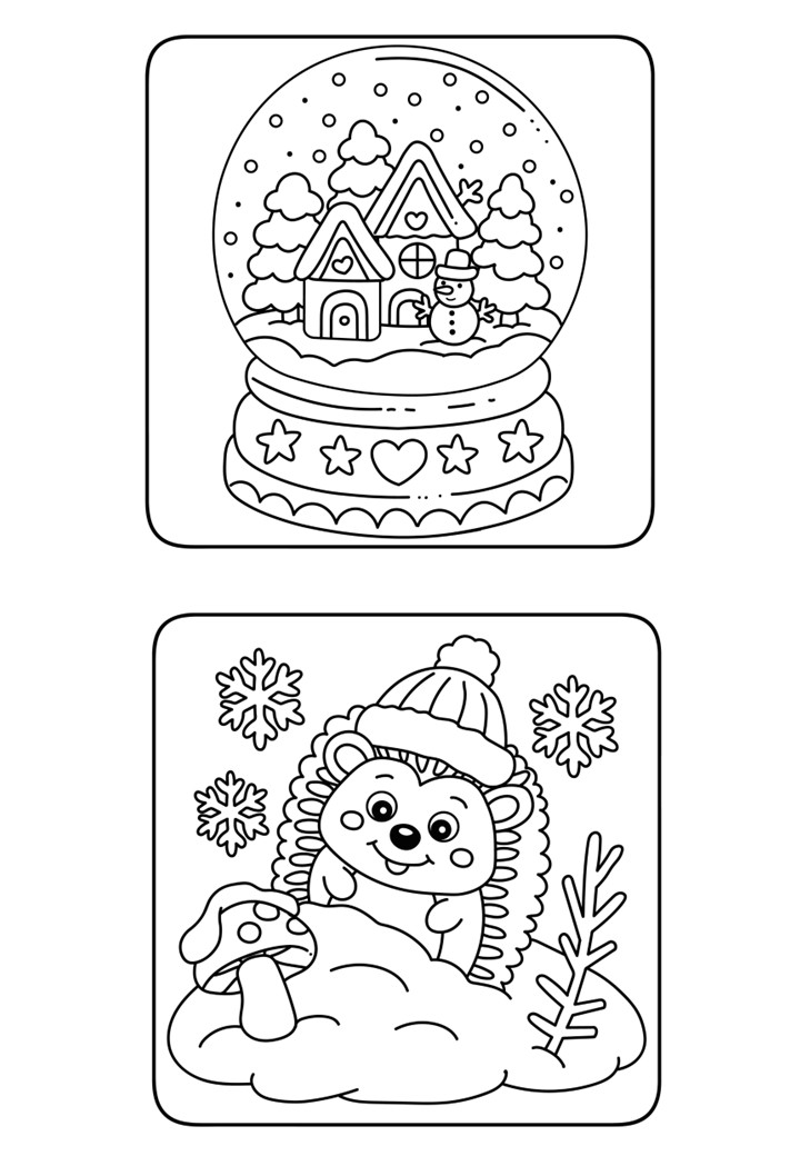 Desenhos de natal do bobbie goods para colorir Desenhos de natal do bobbie goods para colorir