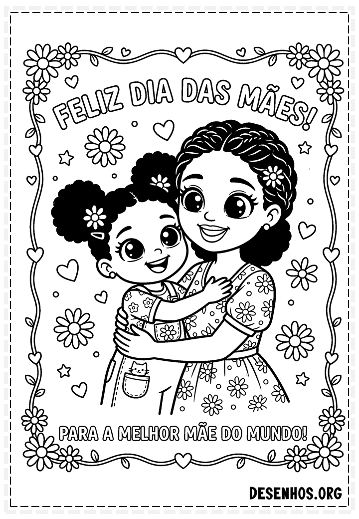 desenho de dia das maes 16