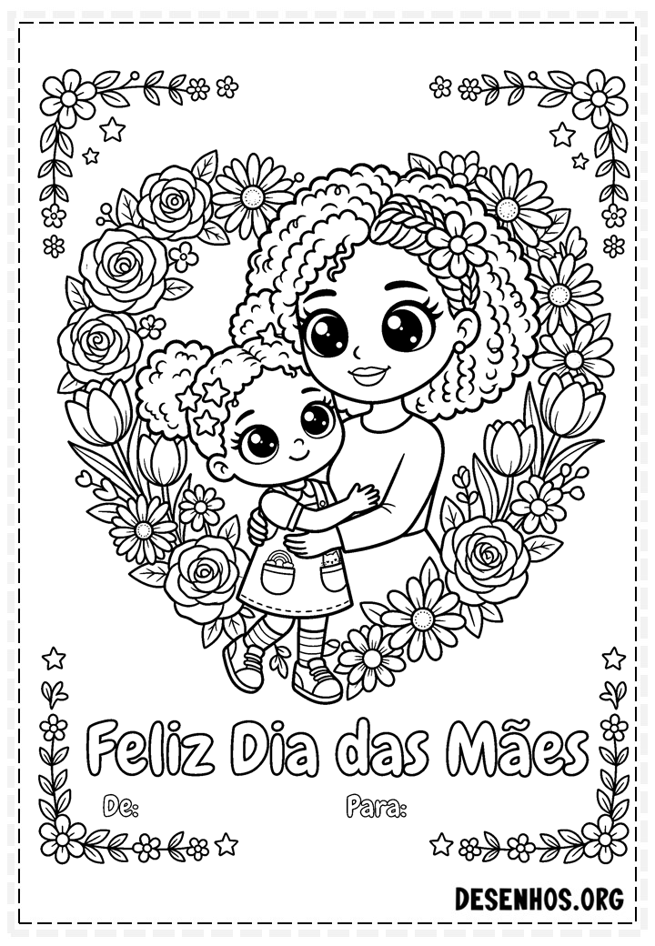 desenho de dia das maes 17