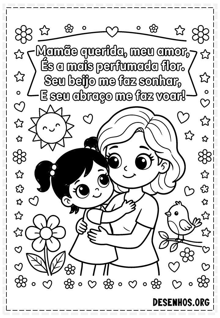 desenho de dia das maes 33