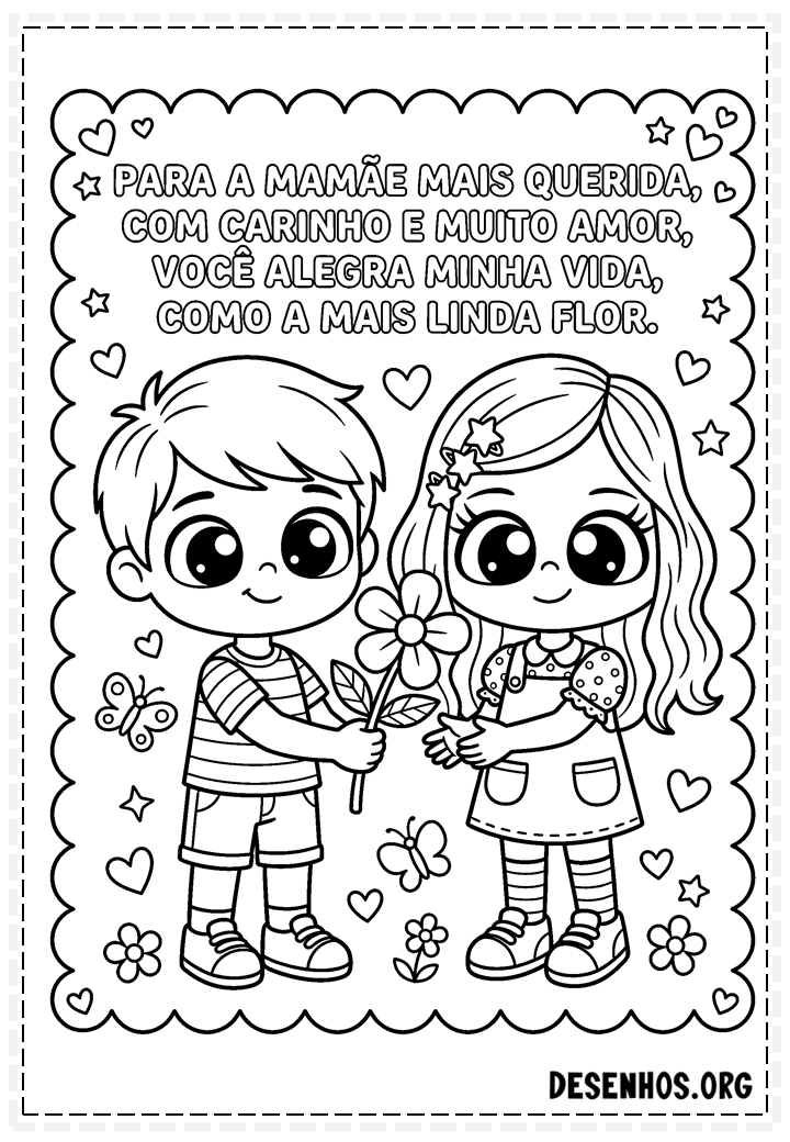 desenho de dia das maes 35
