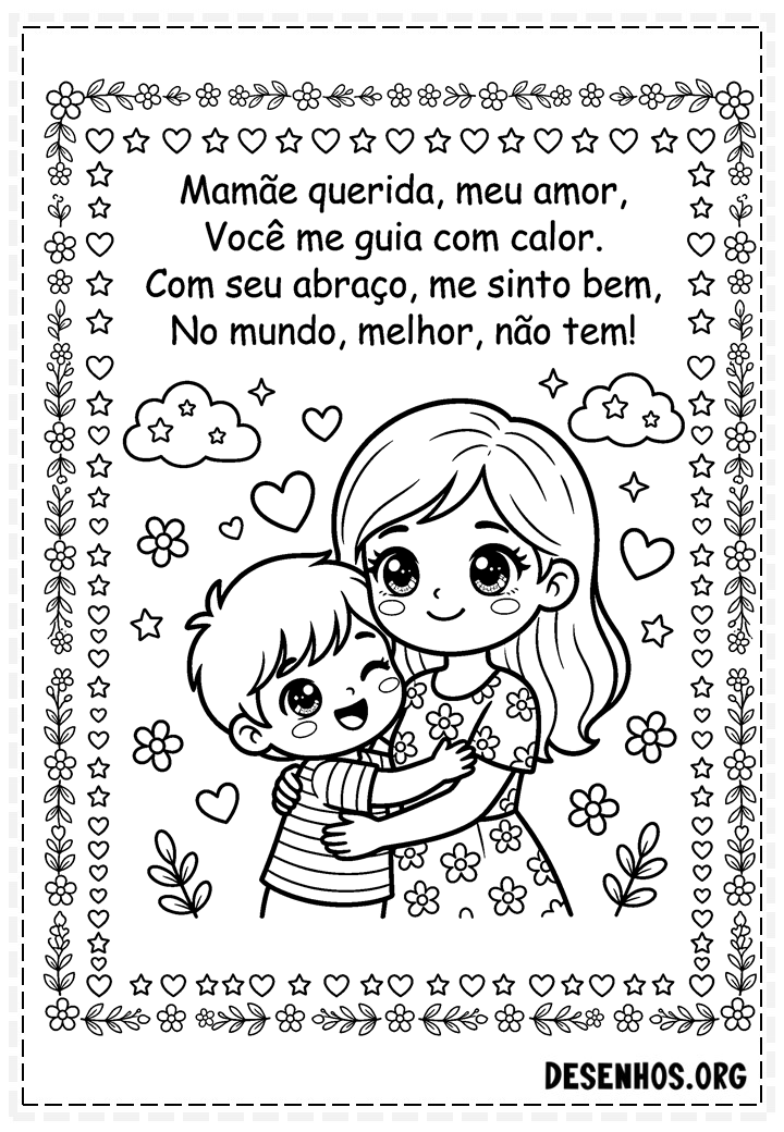 desenho de dia das maes 36