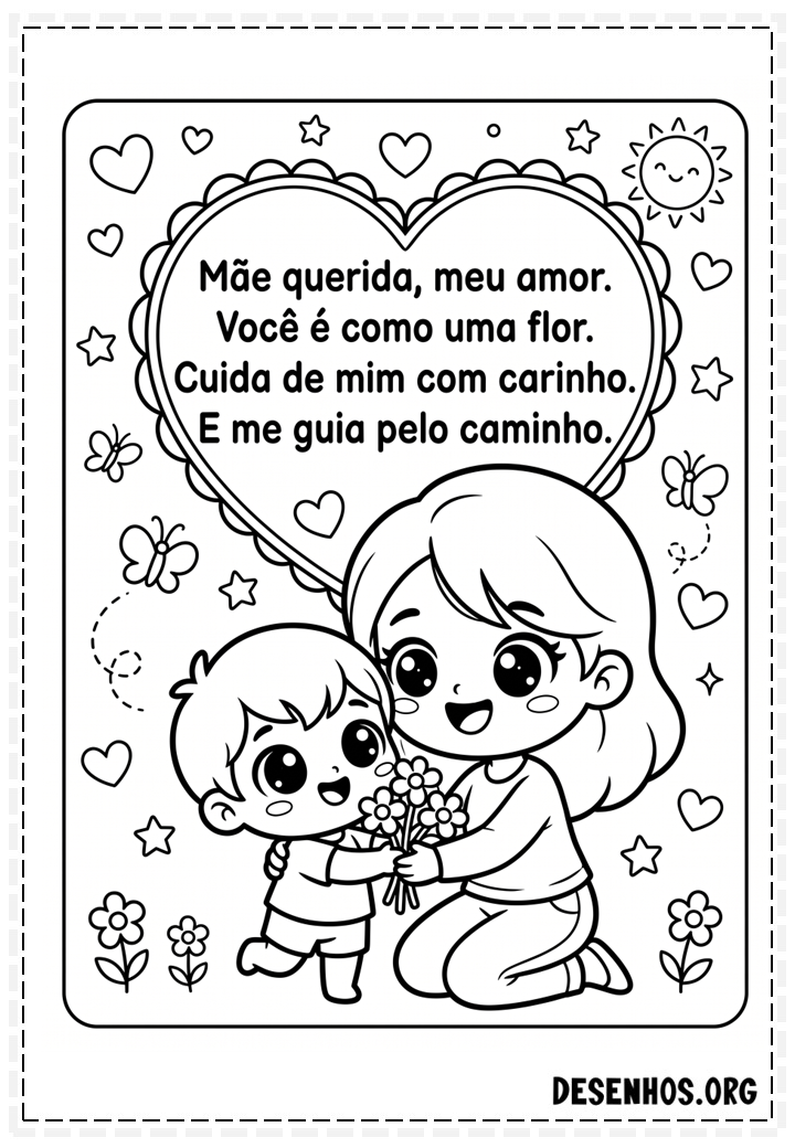 desenho de dia das maes 37