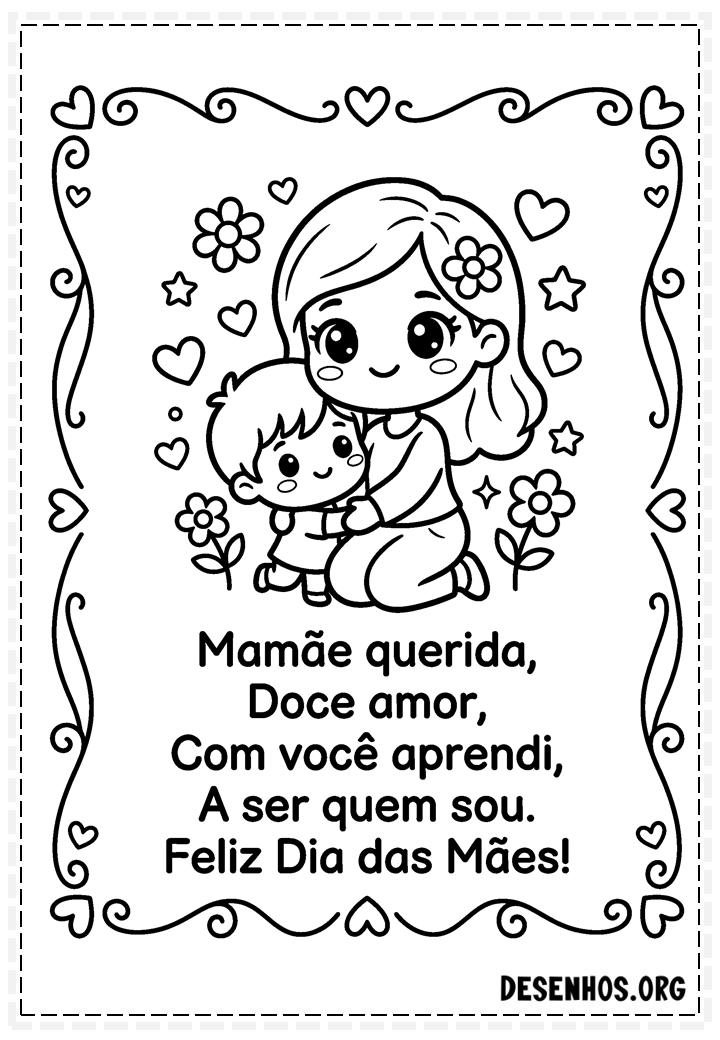 desenho de dia das maes 39