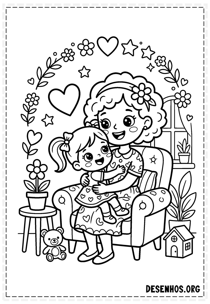 desenho de dia das maes 4