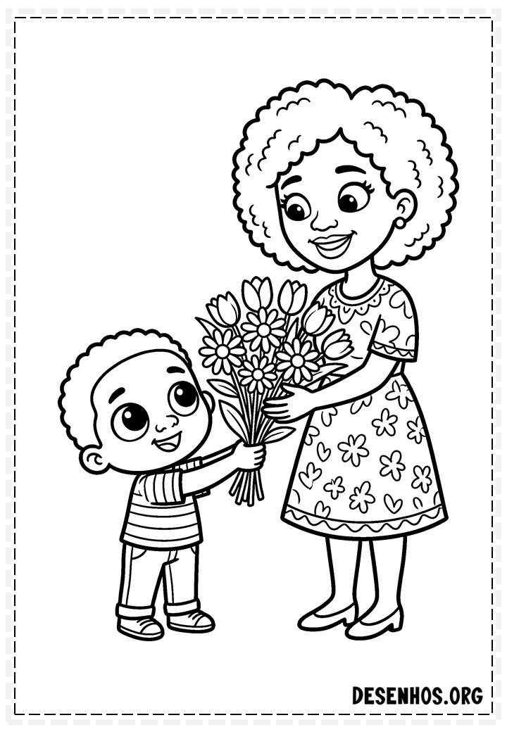 desenho de dia das maes 7