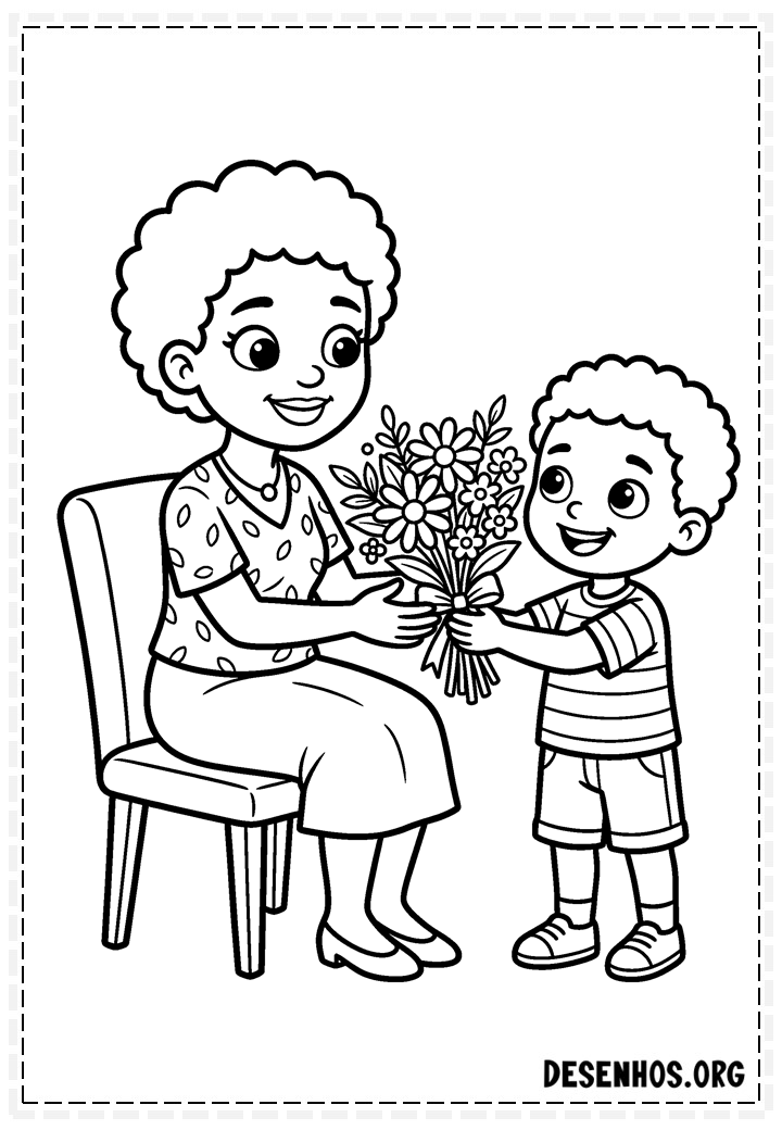 desenho de dia das maes 8
