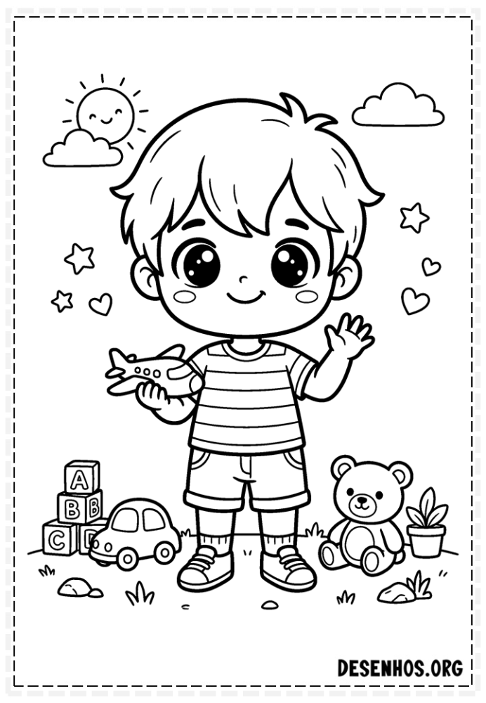 desenhos chibi para colorir 27