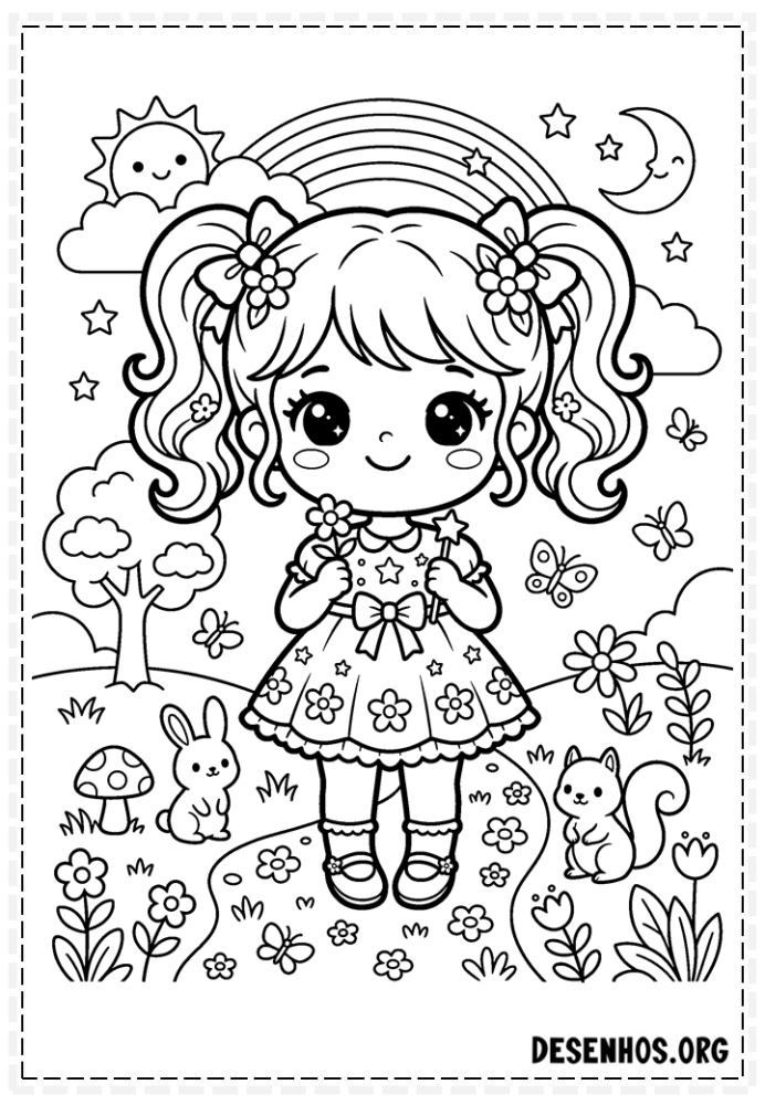 desenhos chibi para colorir 28