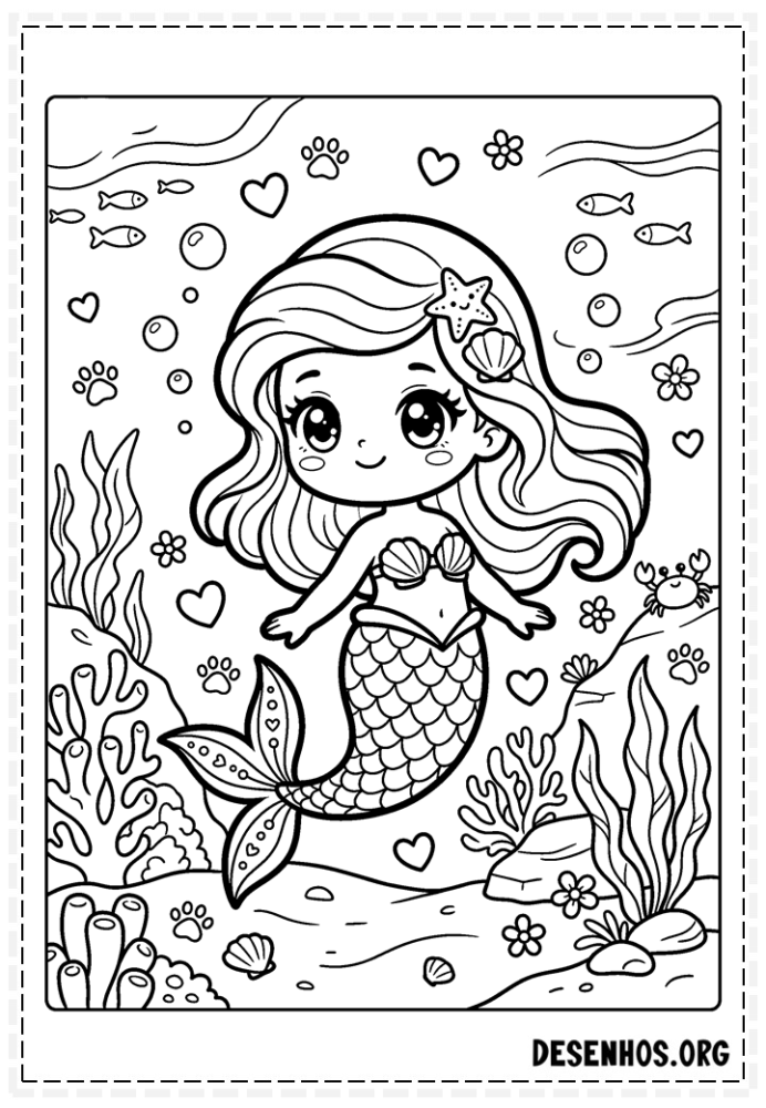 desenhos chibi para colorir 39