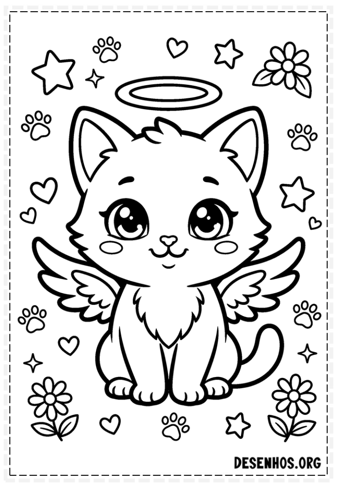 desenhos chibi para colorir 42