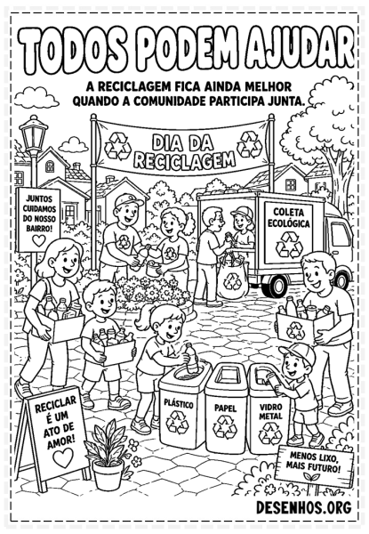 desenhos de reciclagem para colorir10