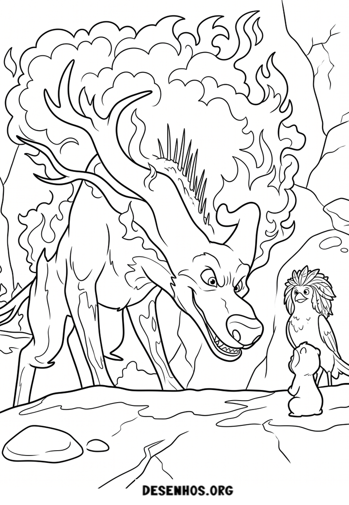 25 Desenhos de Como Mágica para Colorir e Imprimir