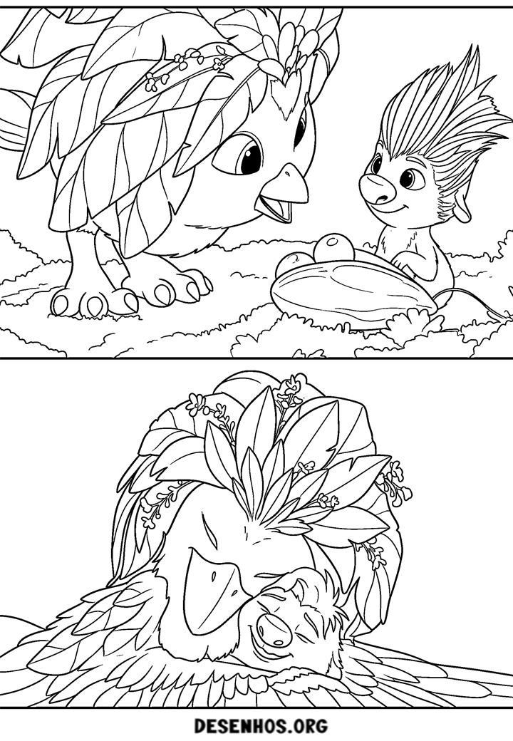 25 Desenhos de Como Mágica para Colorir e Imprimir