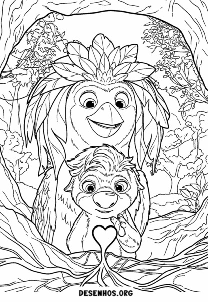 desenhos como magica para colorir1
