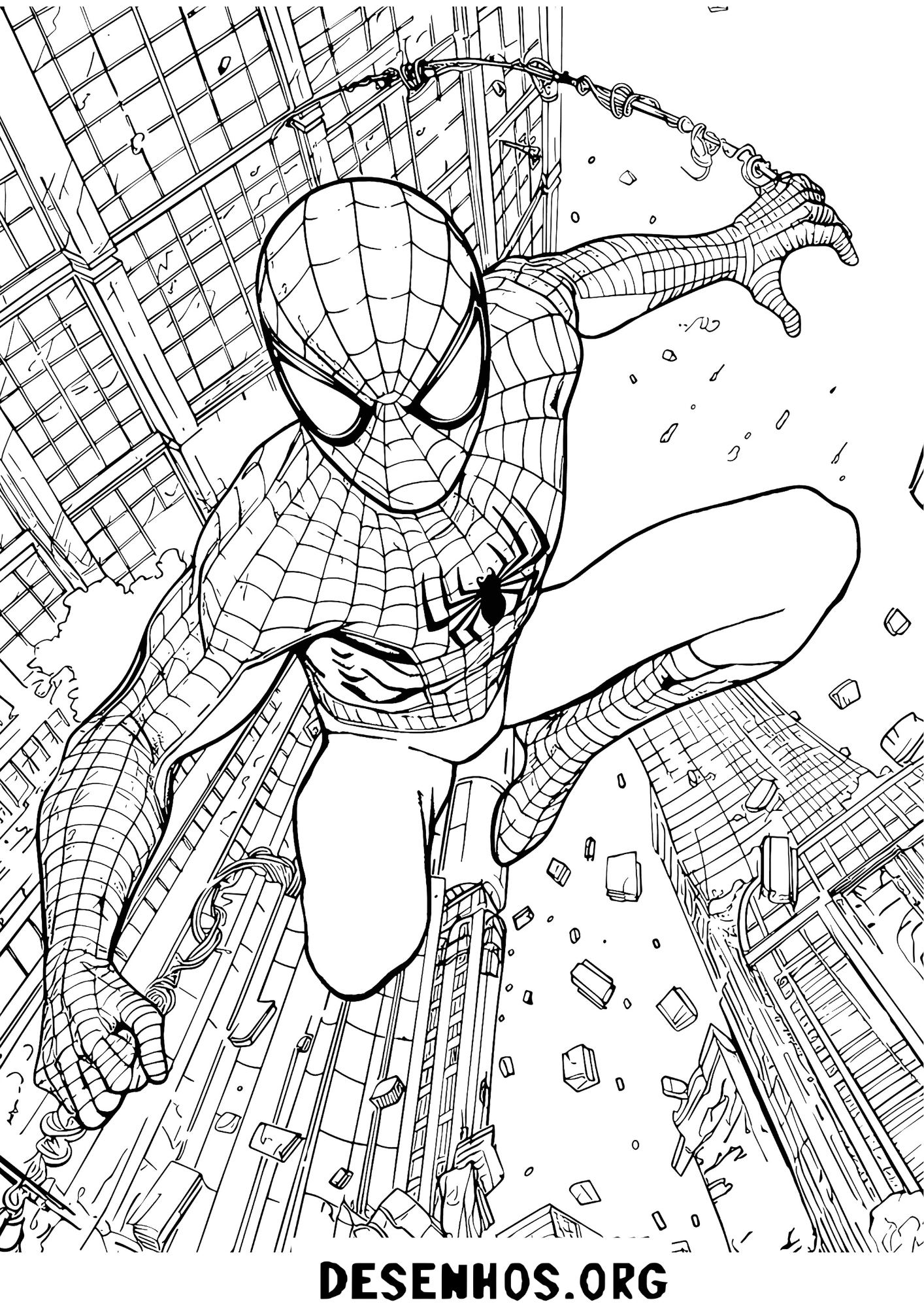 50 desenhos do Homem-Aranha para imprimir 50 desenhos do Homem-Aranha para imprimir