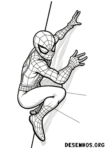 desenhos-do-Homem-Aranha-para-imprimir 19