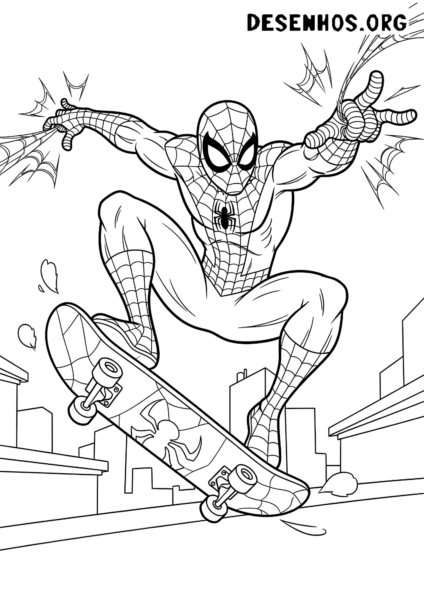 desenhos-do-Homem-Aranha-para-imprimir 24