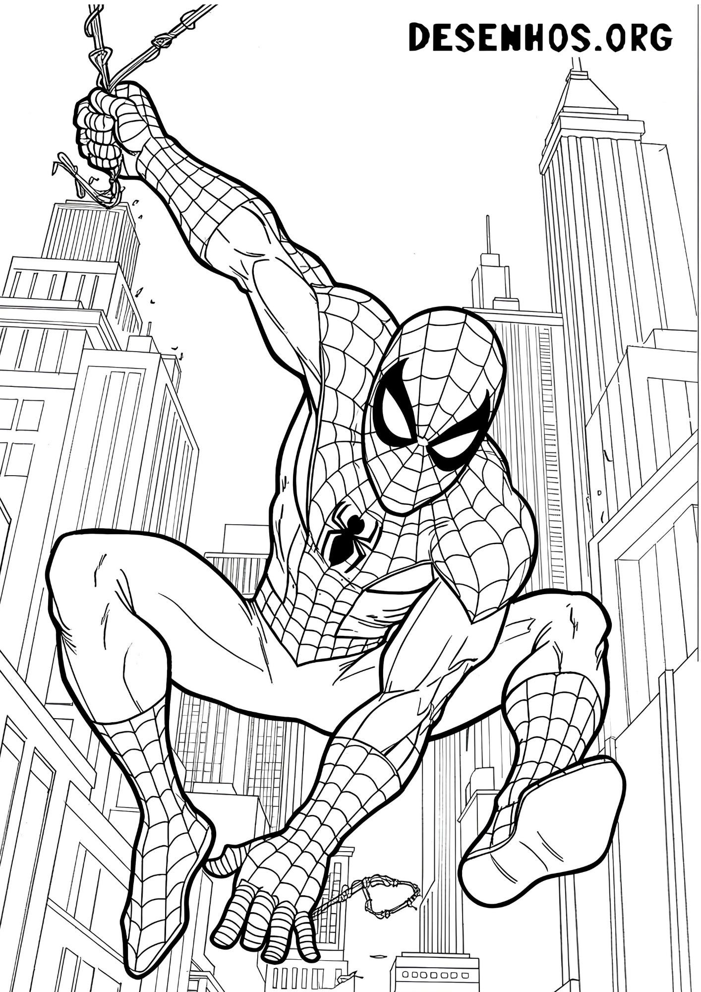 50 desenhos do Homem-Aranha para imprimir 50 desenhos do Homem-Aranha para imprimir