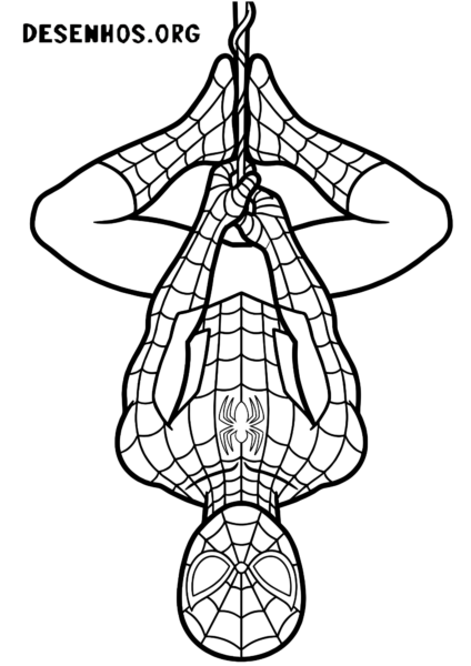 desenhos-do-Homem-Aranha-para-imprimir 3