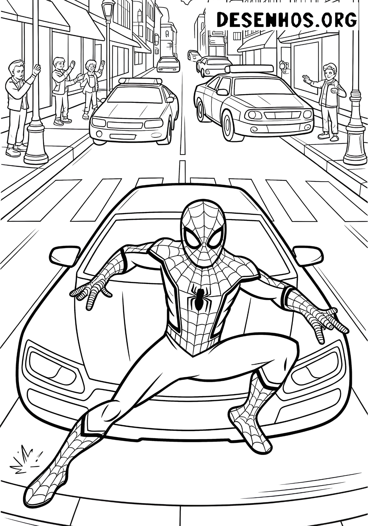 50 desenhos do Homem-Aranha para imprimir 50 desenhos do Homem-Aranha para imprimir