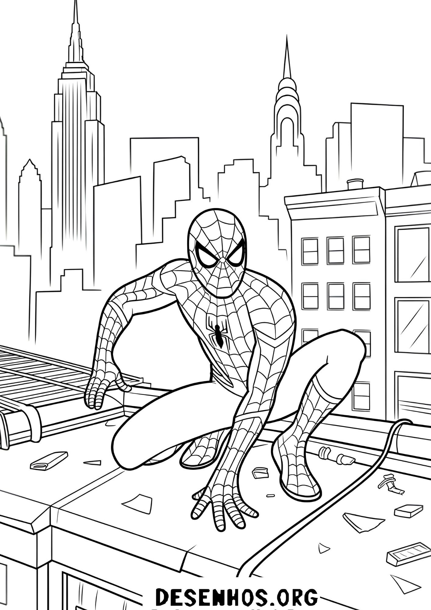 50 desenhos do Homem-Aranha para imprimir 50 desenhos do Homem-Aranha para imprimir
