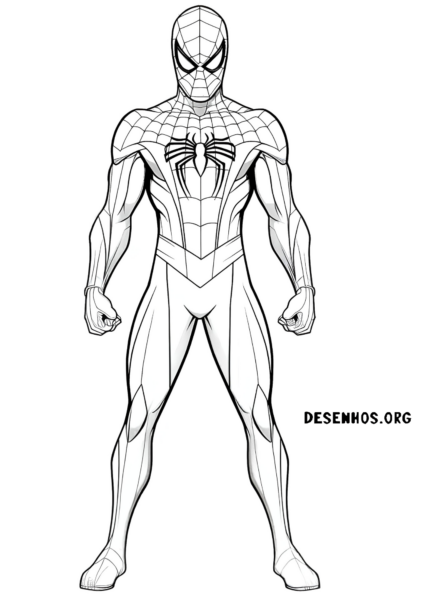 desenhos-do-Homem-Aranha-para-imprimir 41