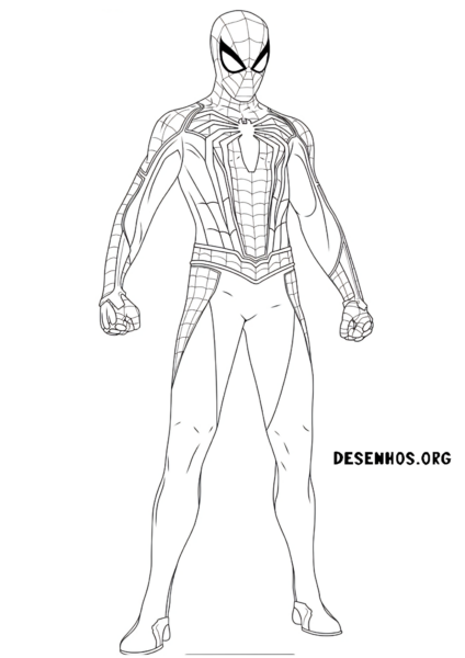 desenhos-do-Homem-Aranha-para-imprimir 42