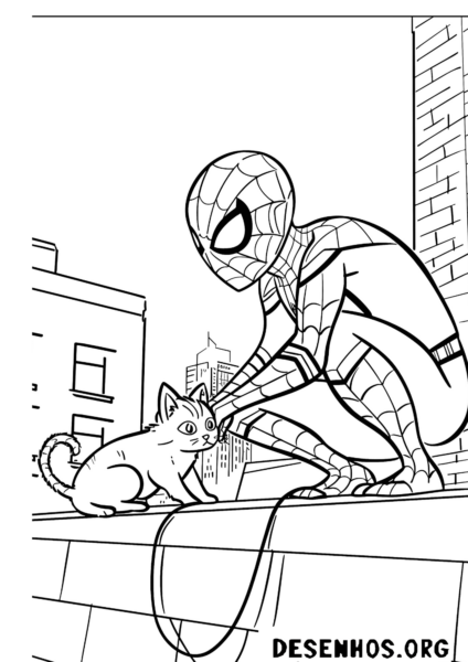 desenhos-do-Homem-Aranha-para-imprimir 5