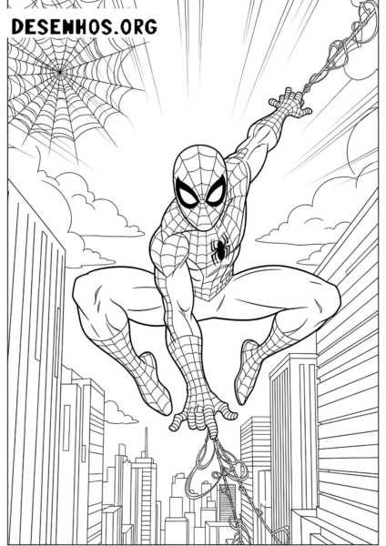 desenhos-do-Homem-Aranha-para-imprimir 8