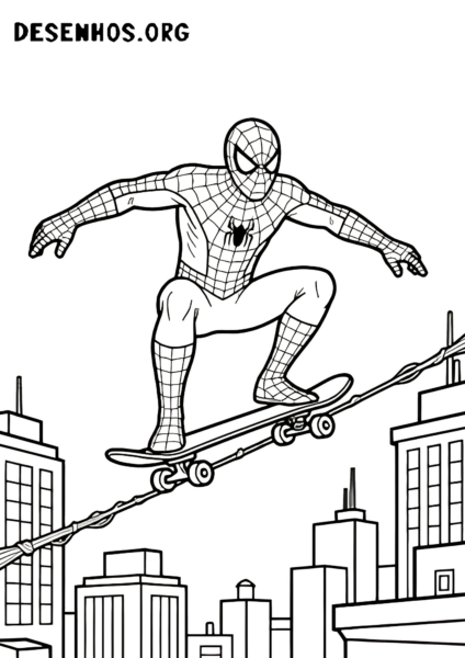 desenhos-do-Homem-Aranha-para-imprimir 9